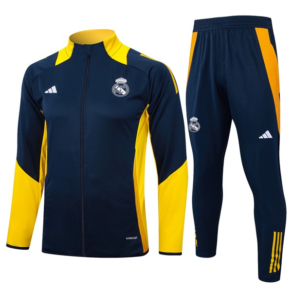 Chandal Real Madrid 2024 2025 Azul Amarillo 3